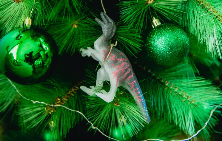 Honoring a Loved One with a Noble Fir Christmas Tree and Blue Ornaments