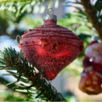 The Joys of a Flocked Artificial Christmas Tree and Community Gardening