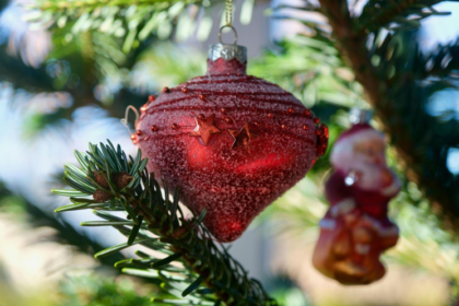 The Joys of a Flocked Artificial Christmas Tree and Community Gardening