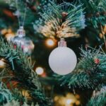 Slim Artificial Christmas Trees & Ornament Ideas for Good Luck
